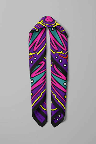 Modabutik A35 Geometric Patterned Bandana