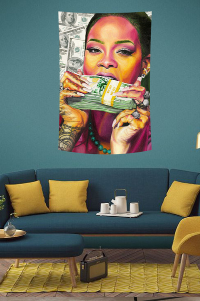 vodler غطاء حائط ملون بتصميم فن البوب ​​آرت