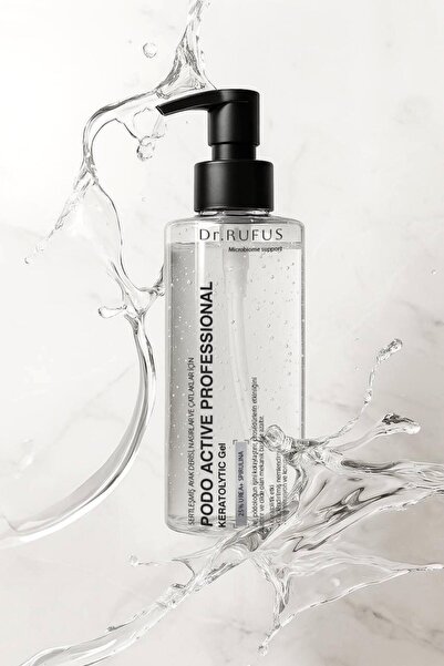 Dr. Rufus PEDİKÜR İÇİN KERATOLİTİK JEL PODO ACTIVE-Pedikür İçin Yoğun Yumuşatıcı ve Ölü Deri Giderici Jel