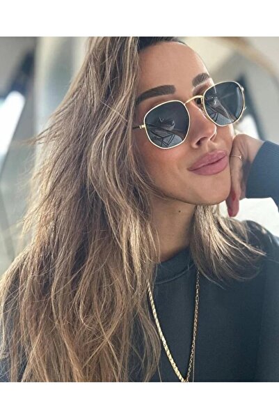 Maldia Shop Classic Unisex Hexa Black Sunglasses