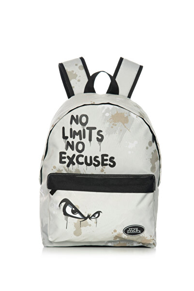 No Fear Krem Erkek Çocuk Sırt Çantası 3521