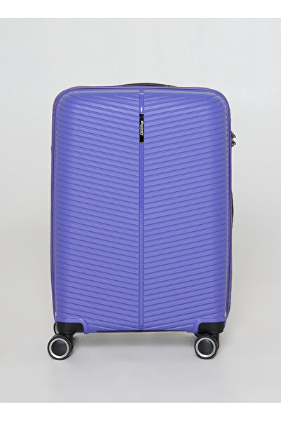 Discovery Expedition Mor Çekçekli Sert Valiz DC-5224 ORTA