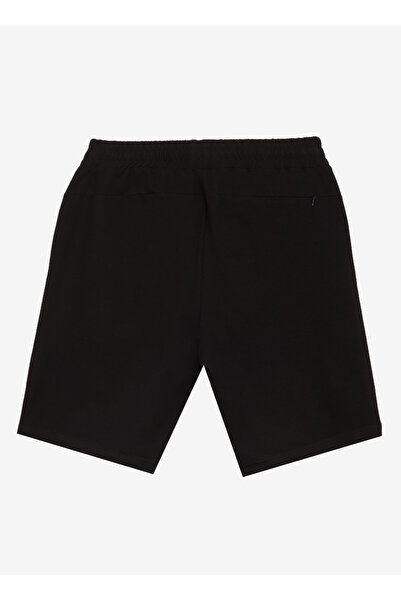 Discovery Expedition Siyah Erkek Baskılı Sweat Şort DESTI