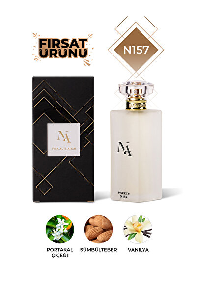 Maa Althahab N157 Şekerli Kadın Parfümü 100 ml