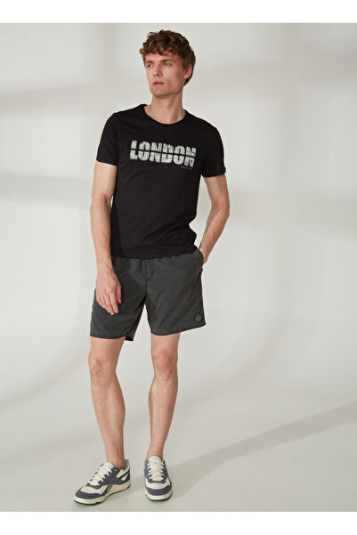 Volcom Siyah Erkek Şort Mayo A2512305_Volcom Center 17 Blk Şort