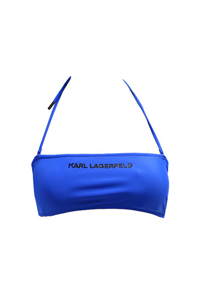 Karl Lagerfeld Lacivert Kadın Bikini Üst 230W2236