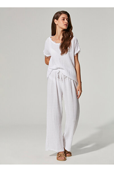 White By Nature Beyaz Kadın Pareo WBN3803-S