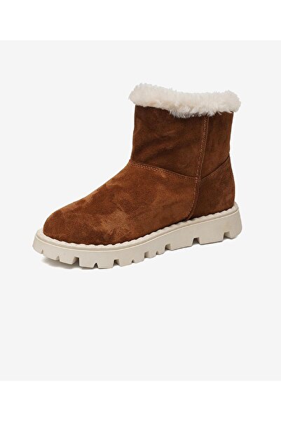 Greyder Kadın Taba Hakiki Deri Casual Bot 3K2TB72171