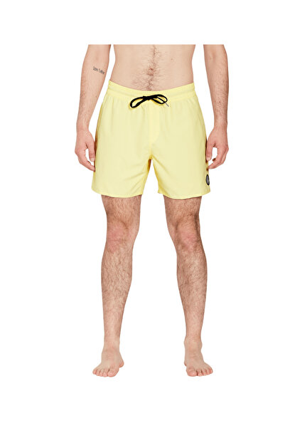 Volcom Sarı Erkek Kısa Şort Mayo A2512306_Volcom Lido Solid 16 Dny