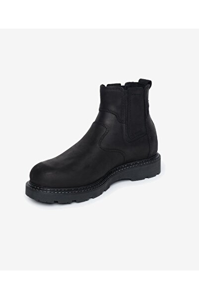 Greyder Erkek Siyah Hakiki Deri Chelsea Bot 4K1UB17961