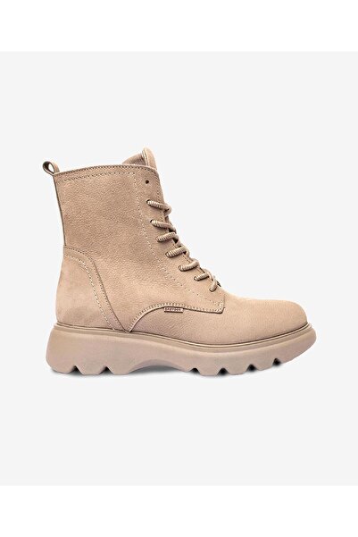 Greyder Kadın Koyu Vizon Hakiki Deri Military Bot 3K2UB33061