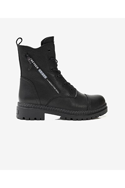 Greyder Kadın Siyah Hakiki Deri Casual Bot 3K2TB31021