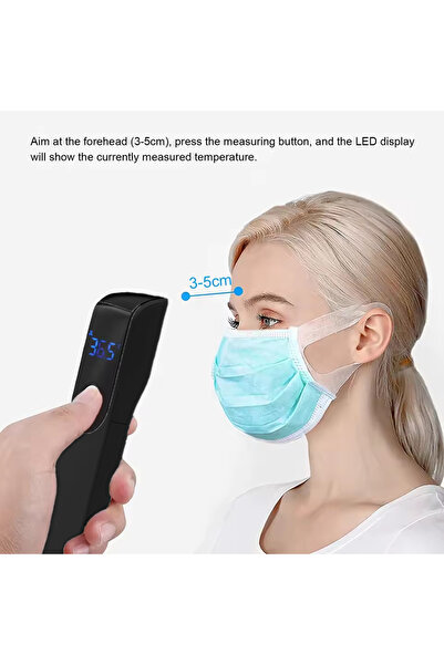 Choice1 مقياس حرارة بالأشعة تحت الحمراء للحمى، شاشة LCD رقمية، ليزر بدون تلامس للرضع والبالغين