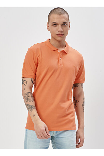 Lee Polo Yaka Turuncu Erkek T-Shirt L211810700_Polo Yaka Tişört