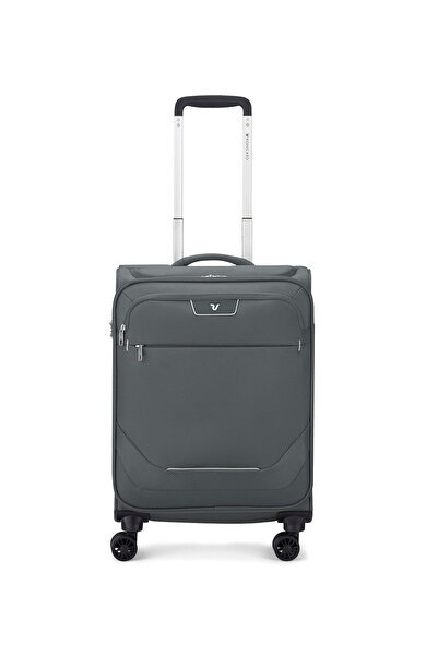 Roncato Antrasit Unisex Çekçekli Kumaş Valiz JOY TROLLEY EXPANDABLE Ant