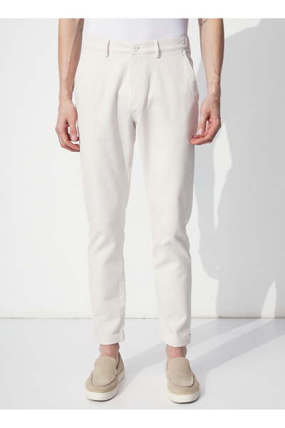 FABRIKA COMFORT Düşük Bel Dar Paça Taş Erkek Chino Pantolon Cm Rıvelno