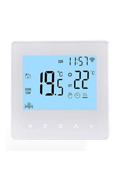 Choice ترموستات ذكي لتسخين المياه 3A Tuya WiFi 3A/16A قابل للبرمجة رقميًا لتد...