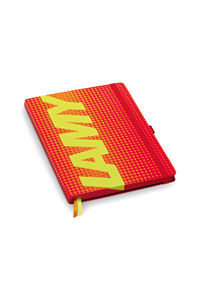 Lamy AL-star Glossy Red Aluminium F Uç Dolma Kalem Ve Defter Special Set