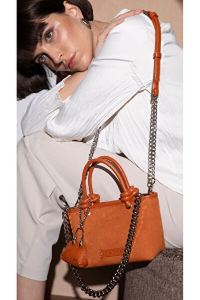 Sisley Women's Hand and Crossbody Bag Sly195 - Orange