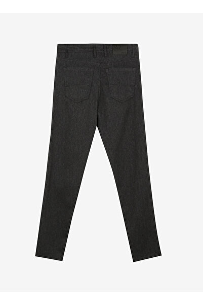 SÜVARİ Süvari Normal Bel Normal Paça Slim Fit Siyah Erkek Pantolon PN2020500533