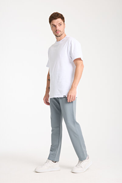 KAPHONE Erkek Düz Paça Arka Cepli Eşofman Altı