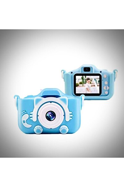 Dartonia Aparat foto digital albastru pentru copii cu card inclus