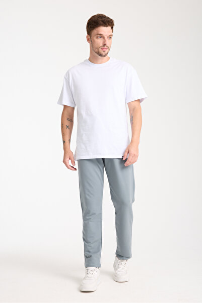 KAPHONE Erkek Düz Paça Arka Cepli Eşofman Altı