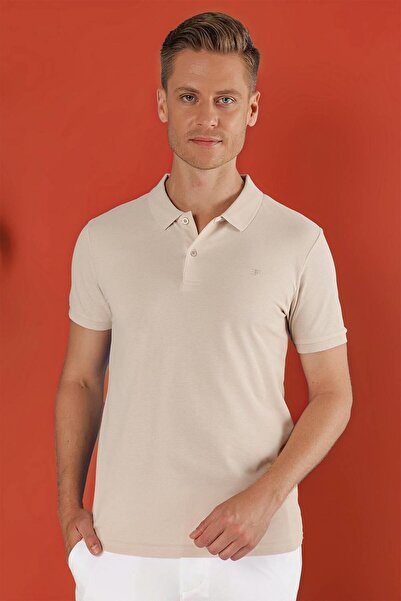 Efor TS 845 Bej Spor T-Shirt