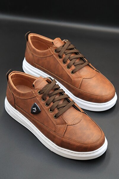 BY ERG SHOES Men's Brown Lightweight Flexible Poly Tan Walking Guaranteed Spo...