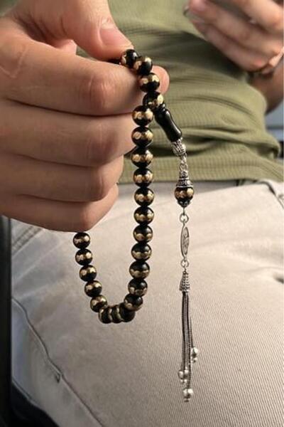 dergah tesbih En Şık Oltu Taşı İsminize Özel Gümüş Tasarımlı