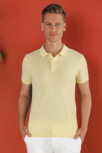 Efor TS 845 Sarı Spor T-Shirt