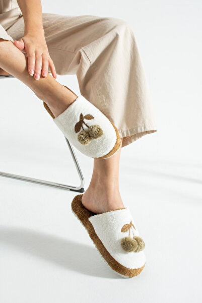 Moda Devrin Дамски пантофи Taba Cherry Winter