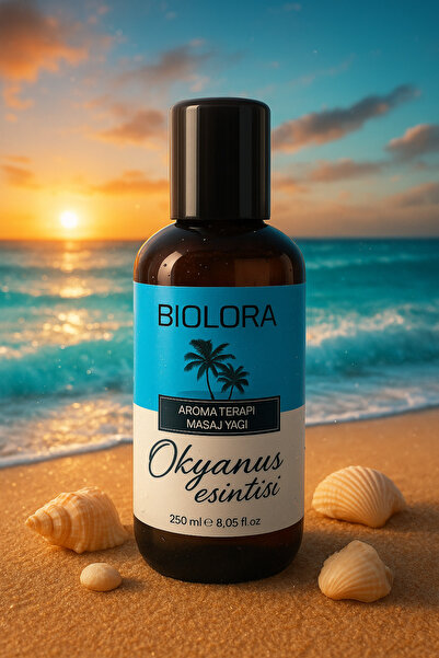 Biolora Okyanus Esintisi Özel Seans Aromaterapi Vücut Masaj & Spa Yağı 250ml.