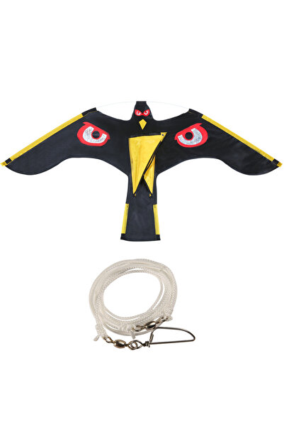 Choice 140 × 70 سم، قطعة واحدة من طارد الطيور، صقر طائر، فزاعة طائرة ورقية، ديكور، طارد الآفات الخارجية