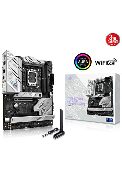 ASUS Placă de bază ROG STRIX B760-A GAMING, WIFI, B760, DDR5 (VGA Yok), GLan ...