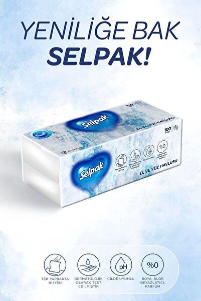 Selpak ® El Ve Yüz Havlusu 12'li 1200 Yaprak