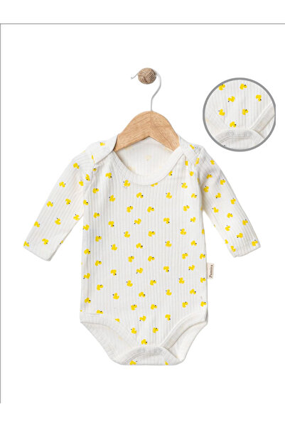 sweetles Girl Boy Unisex Long Sleeve Body with Chick Pattern Baby