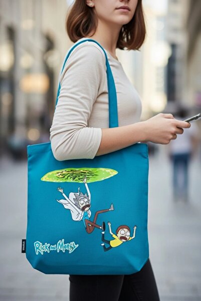 Miniso Rick And Morty Portal Bez Çanta