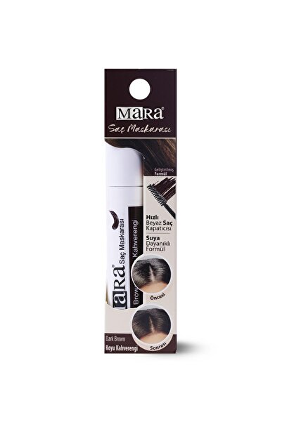 Mara Koyu Kahverengi Saç Maskarası 6 ml