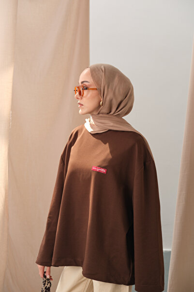 LOCCO Women's Arma Detail Tunic Brown