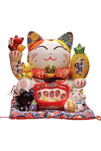 MOBI Pisica Norocoasa Decorativa a Clientilor Nenumarati