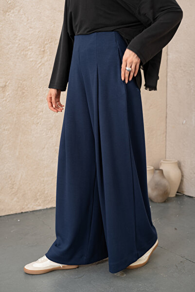 LOCCO Жіночі штани з підкладкою, сині