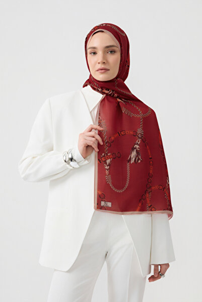 Qef Cotton Twill Shawl Linkage Red