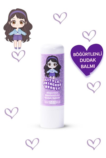 WeMara LITTLE PRINCESS LIP BALM MOR 4,8 GR