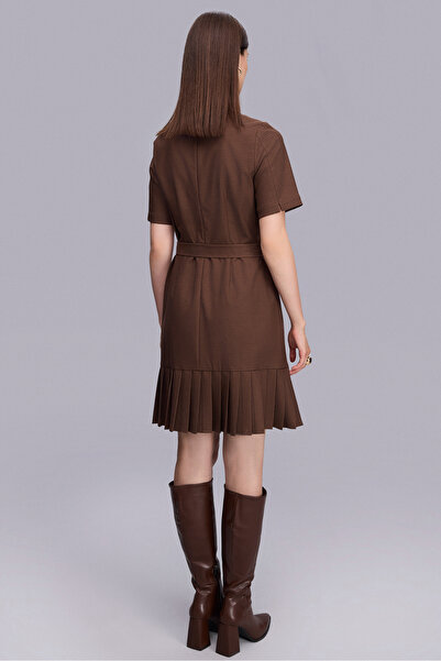 Naramaxx 1784 ELBİSE KAHVE