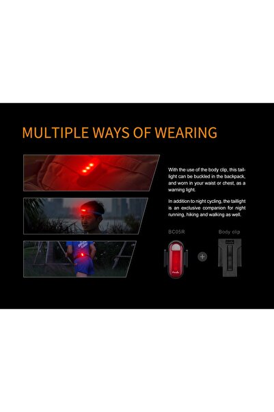 Fenix BC05R - Bicycle Rear Light