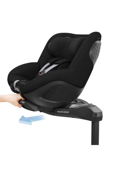 MAXİ-COSİ Maxi-cosi Mica 360 Pro Adac'lı Slidetech Kızaklı Isofix'li Dönebilir 0-18 Kg Oto Koltuğu Black