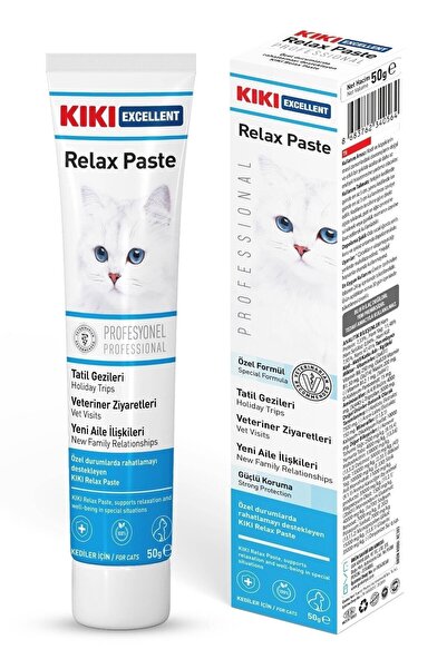 Kiki Excellent Kedi Relax Paste - Kedi Macunu - Kedi Rahatlatıcı Paste (kedil...