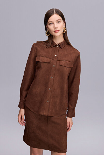 Naramaxx 665 CEKET KAHVE