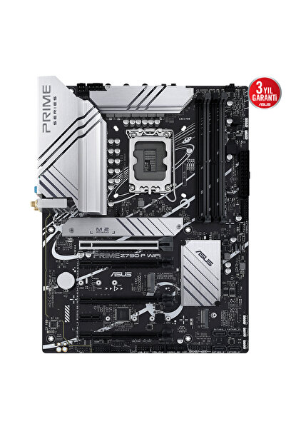 ASUS PRIME Z790-P WIFI Intel Z790 LGA1700 DDR5 7200 DP HDMI 3x M2 Usb3.2 Axe Wifi BT Aura RGB 2.5 جيجابت